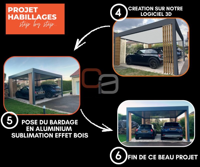 Un beau projet CARPORT à SAINT GALMIER dans la LOIRE