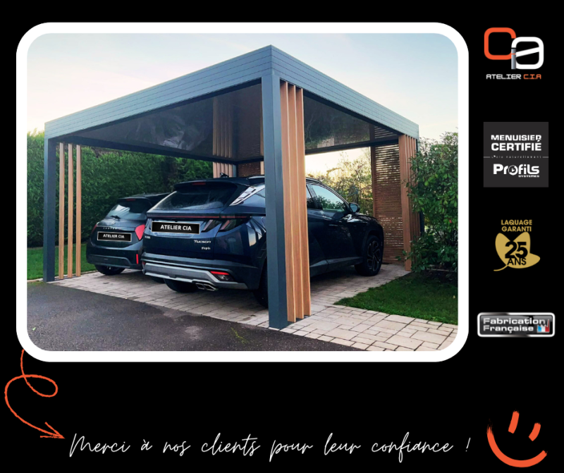 Un beau projet CARPORT à SAINT GALMIER dans la LOIRE
