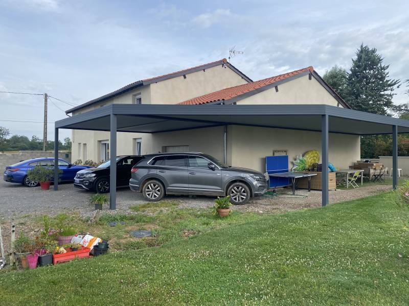 Fabricant de carports et pergolas en aluminium à Feurs