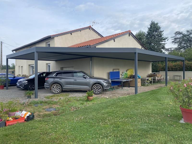 Fabricant de carports et pergolas en aluminium à Feurs