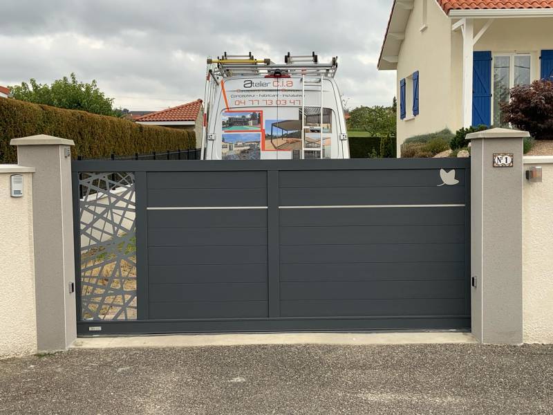 PORTAIL SUR MESURE By ATELIER CIA