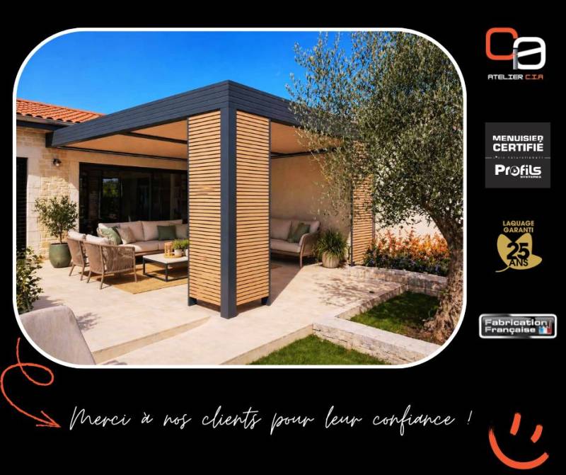 UN PROJET PERGOLA à CHAMPDIEU ... Step By Step !